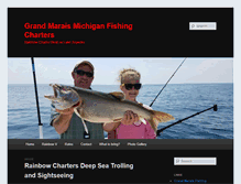 Tablet Screenshot of grandmaraisfishingcharters.com